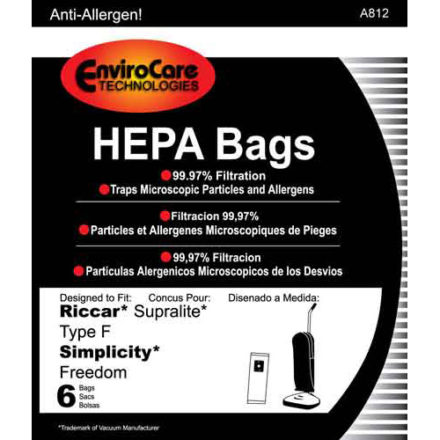 Simplicity Freedom HEPA Bags
