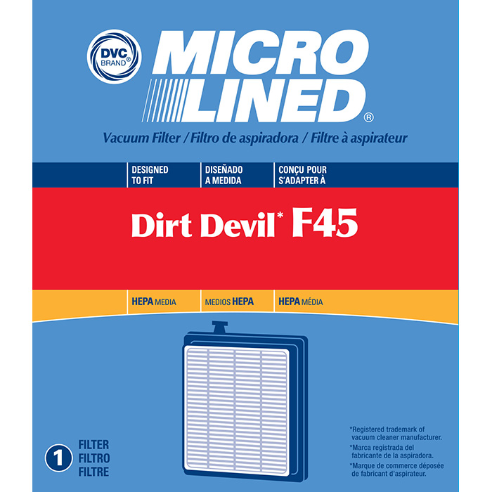 Dirt Devil HEPA Filter F45