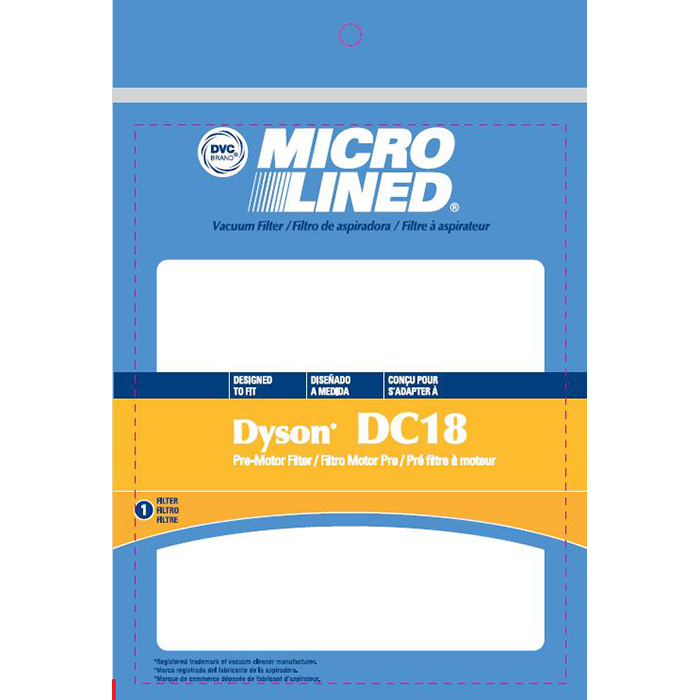 Dyson Pre Motor Filter DC18