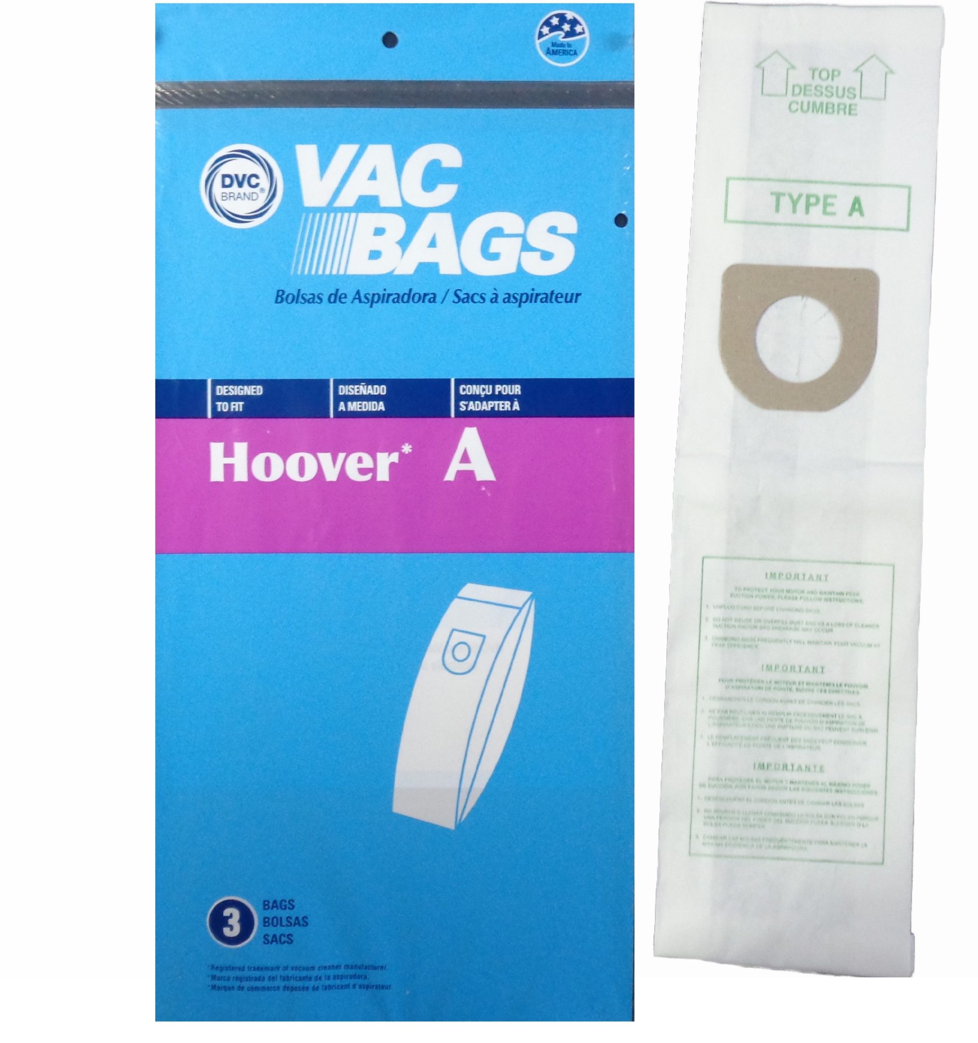 20 Hoover A Microlined Vacuum Cleaner Bags Elite Powermax Concept Decade Bag