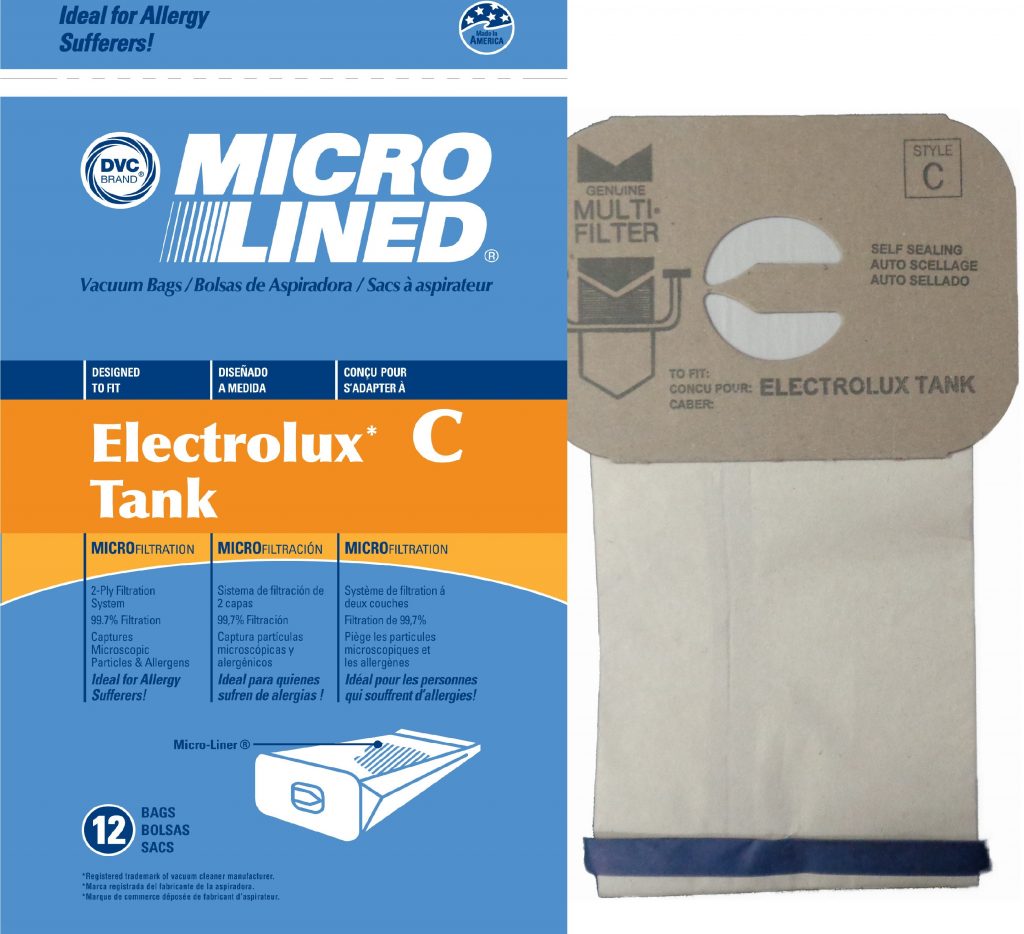 Electrolux Canister Bags 12 Pack - Kirkwood's Sweeper Shop
