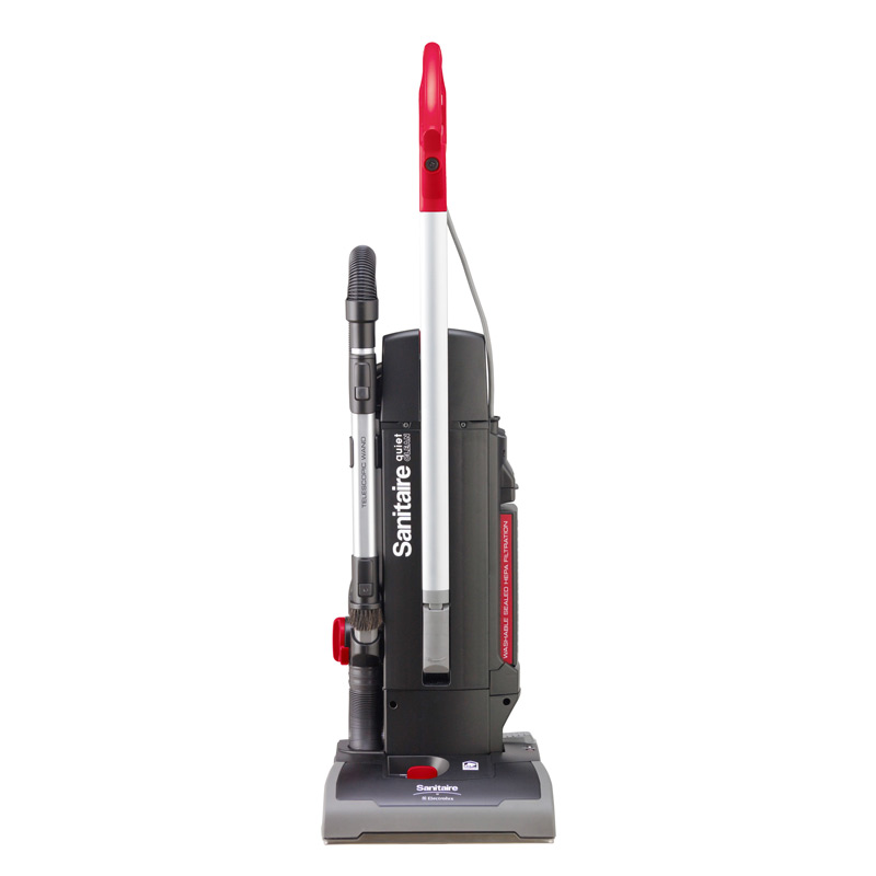 Sanitaire Upright Vacuum Quiet Clean SC9180B - Kirkwood's Sweeper Shop