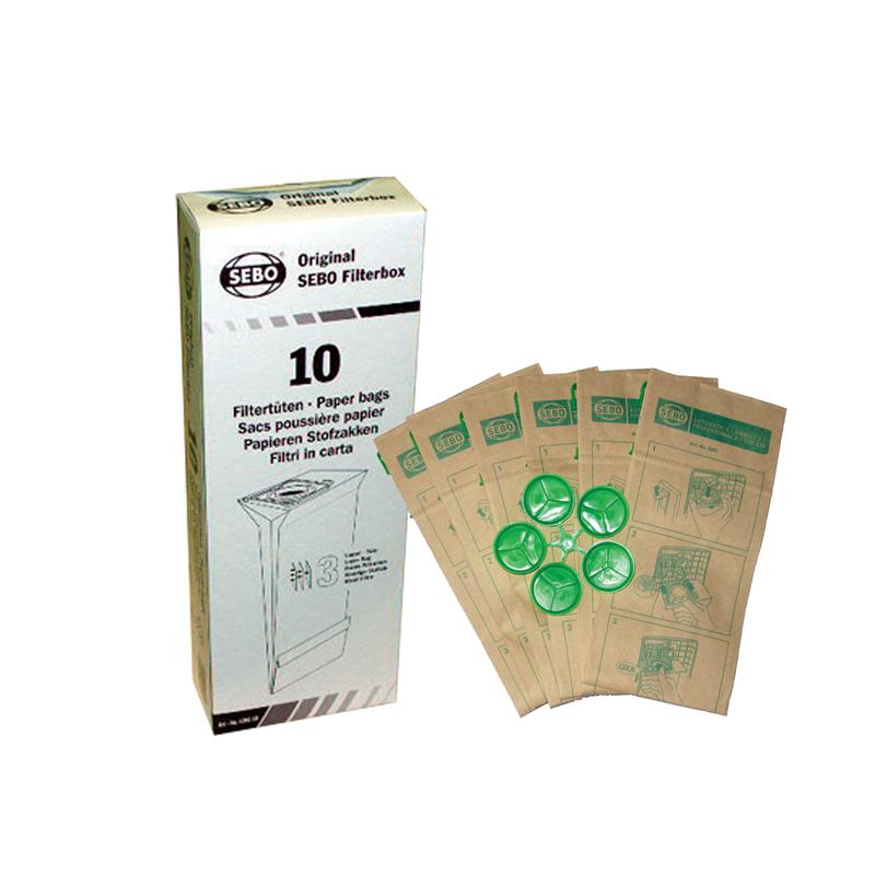 Sebo 370 Series Vacuum Bags Kirkwood's Sweeper Shop